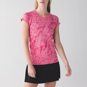 Lululemon Pink Swiftly Tech Short Sleeve Shirt Size 10